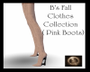 [xTx]B Fall Pink Boots