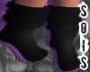 Fuzzy Socks Black