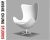Stylish Chair (white)