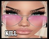 Aviator Glasses Pink