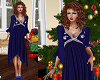 TF* Christmas Dress Blue