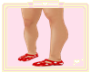 Girls Vday Heart Shoes