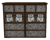 R&R Snow Leopard Dresser