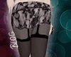 B} Lace Shorts & Tights
