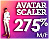 M AVATAR SCALER 275%