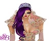 Purple Hair & Crown