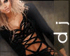 [DJ]Black Corseted Dress