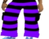 purple toxic pants