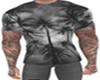 Black Palm Shirt / Tats