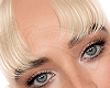 parted bangs blonde