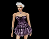 dress cata purple