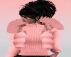 Warm winter suit pink