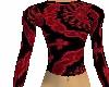 redblack goth shirt