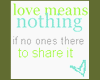 love means nothing