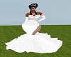 LHB*WHITE WEDDING DRESS