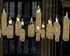 Animated golden candles