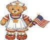 U.S.A Teddy Bear