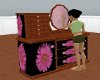 antique wood dresser