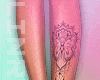 Shin Tattoo Butterfly M