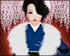 ☾. Fur Stole | Tsuki
