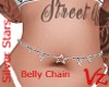 Silver Stars Belly Chain