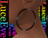 Black PVC Hoops DRV