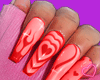 ! Heart Nails .5♥!
