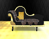 Black Gold Panter Sofa