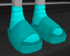 M Cyan Slides