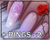 * Lilac Nails + Rings v2