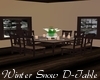 Winter Snow Dining Table