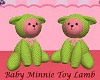 Baby Minnie Toy Lamb