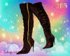 Long Brown Boots