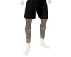 B OV Shorts Blk.