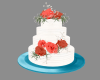 Waterfall Wedding Cake