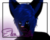 [Eden] Blue Wolf Hair M