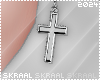 Cross Earring v1 (L)