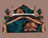 Brown & Copper Bed