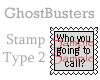 GhostBusters Stamp ver2