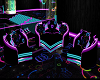 Neon Kisses Heart Chairs