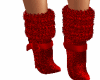 Red Santa Xmas Boots