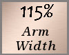 Arm Scaler 115% F