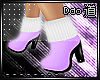 -Dao; Winter Boots Lilac