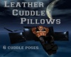 Leather Cuddle Pillows
