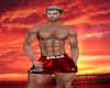 !B! Bills Red Swimtrunk