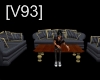 [V93] BLACK LOVE COUCH