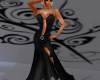 (KUK)SEXY GOWNS BLACK