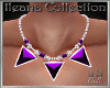 Ileana Purple Necklace