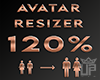 Avatar Scaler 120% ♛