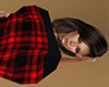 Red Sleep Blanket Plaid